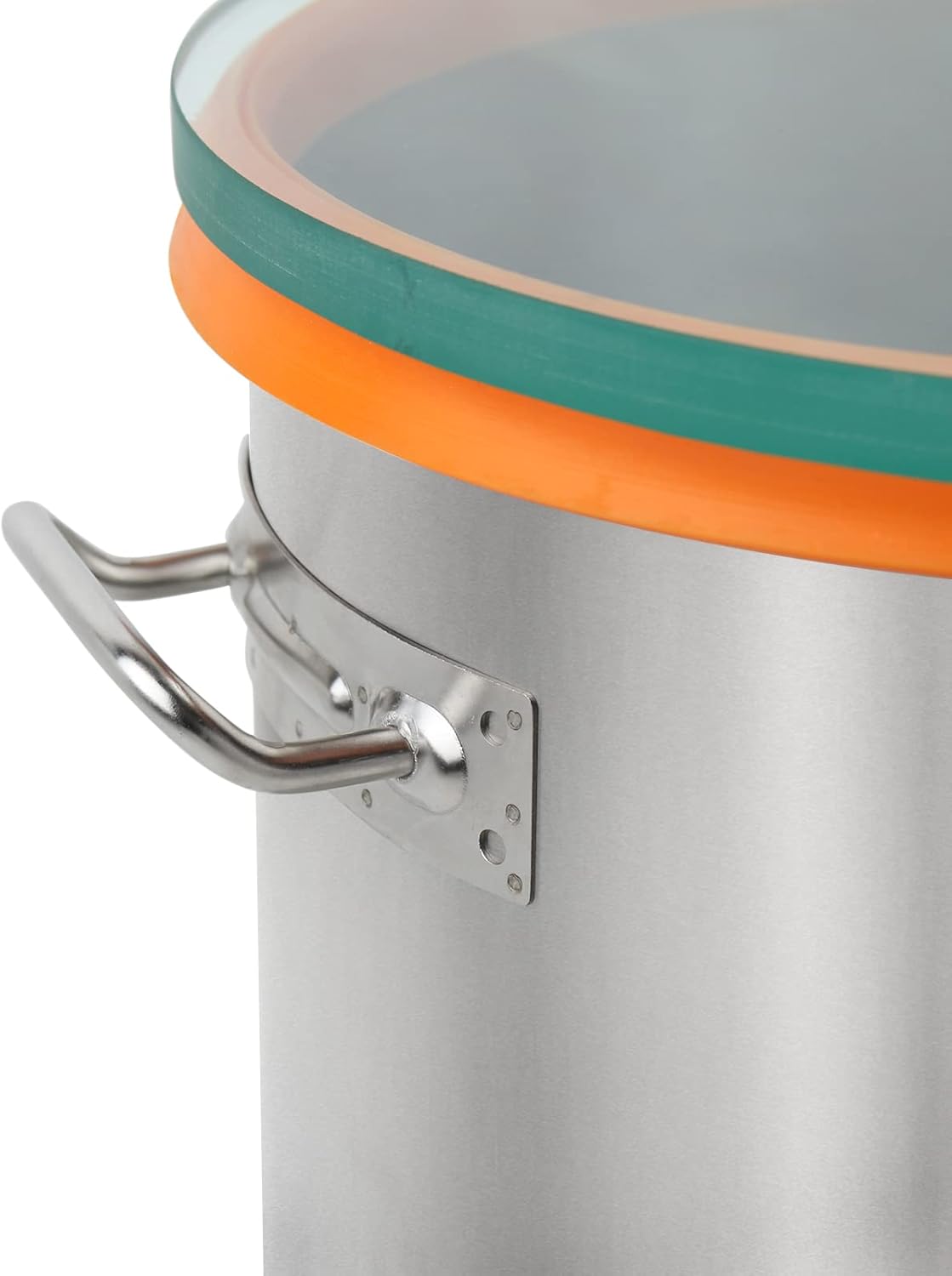 5 Gallon Stainless Steel Vacuum Chamber Kit with Tempered Glass Lid A1804
