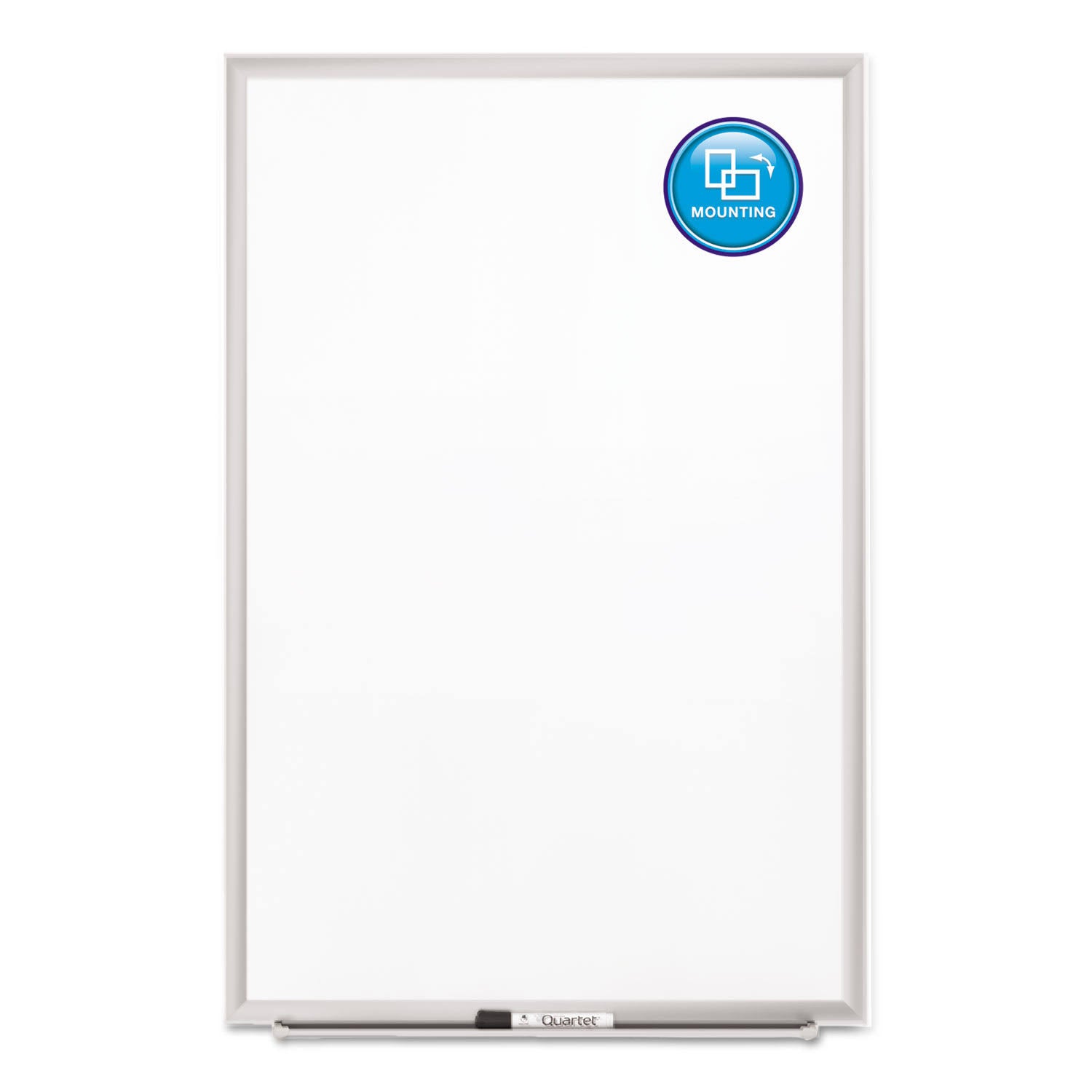 Porcelain Magnetic Board 36x22 x 24x22 Aluminum Frame U324979