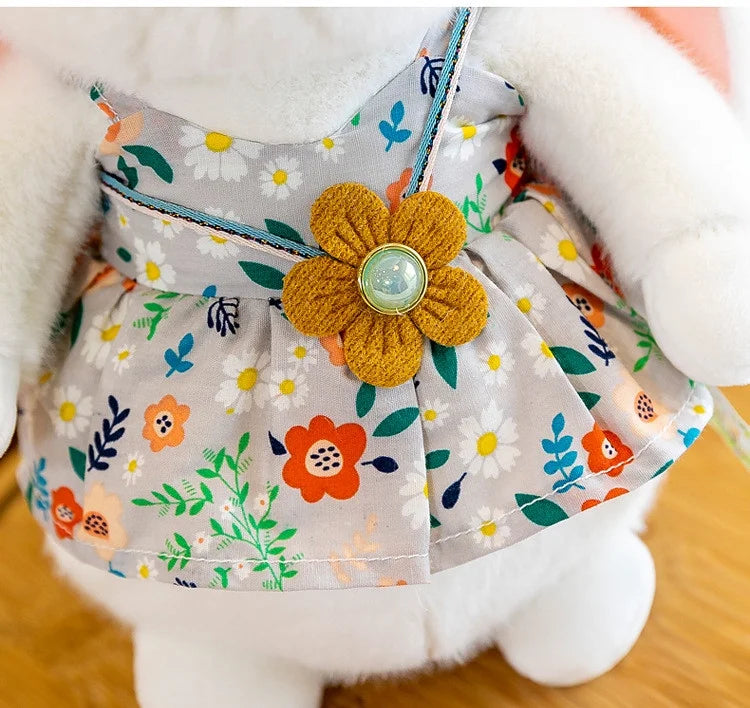 Easter Bunny Plush Stuffed Toy with Floppy Ears E75723