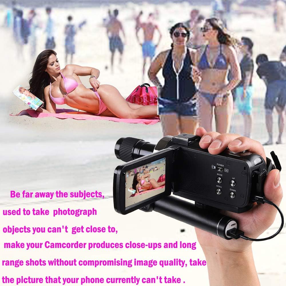 Ultra IR Night Vision Camcorder with Mini Monocular and 32GB Card I32351