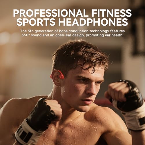 32G Memory Bluetooth 5.4 IP68 Waterproof Open-Ear Sports Headphones T3399