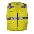 Flame Resistant Survey, ANSI Class 2, Type R, 2XL, Yellow H493