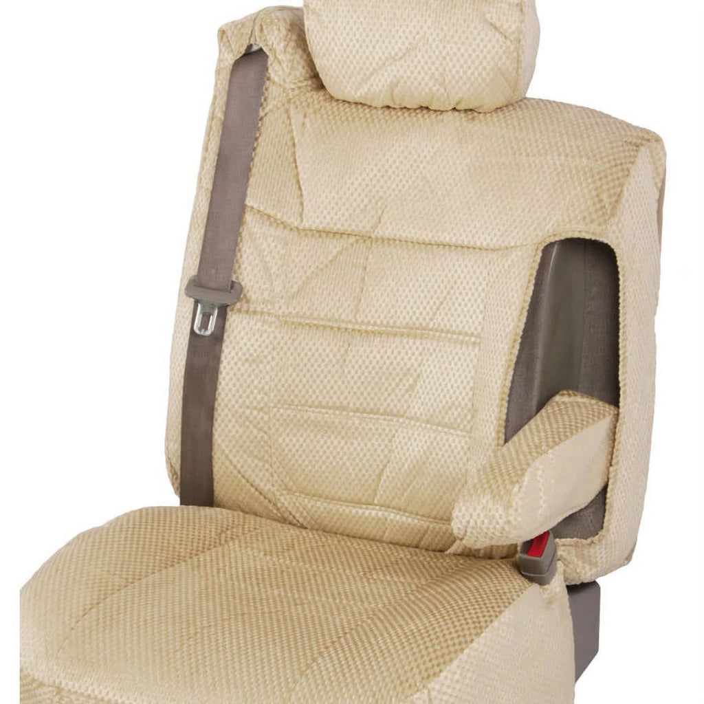 Pickup Truck Seat Covers with Arm Rest and Built In Seat Belt P790