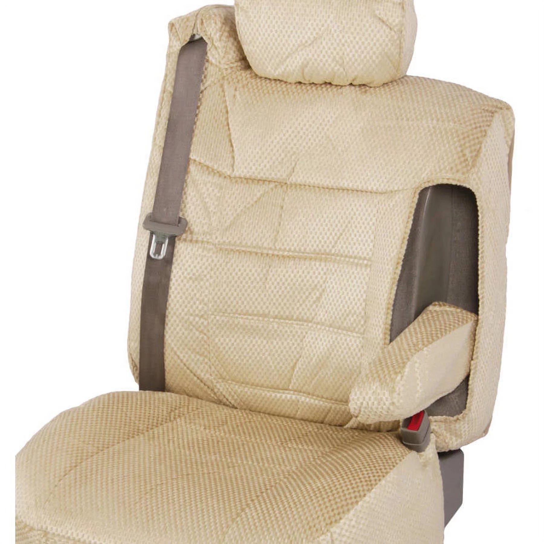 Pickup Truck Seat Covers with Arm Rest and Built In Seat Belt P790