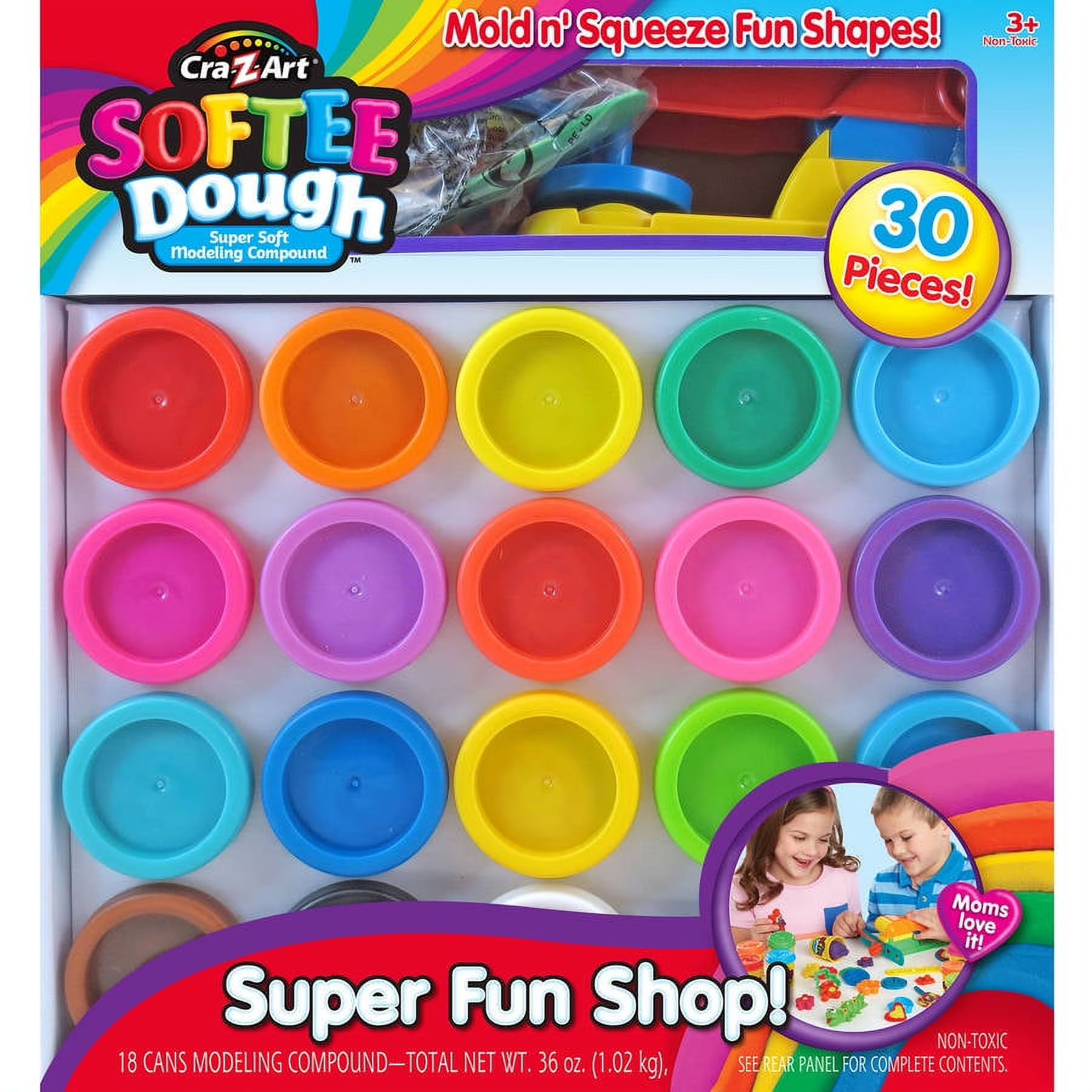 30-Ct Multicolor Dough Set Q257