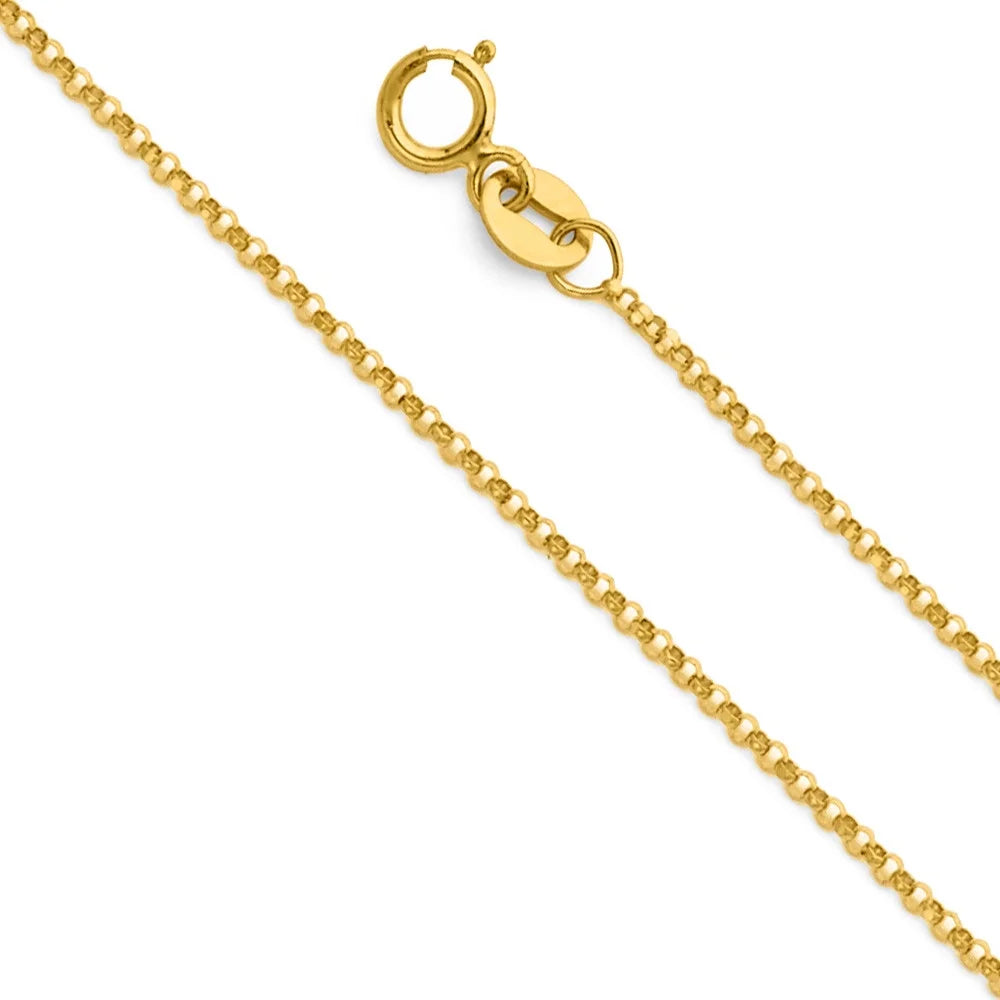 14K Yellow Gold Cherub Initial Pendant Necklace with 16" Chain P55284