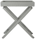 Grey Folding Tray Table K119