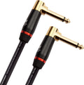 Monster Bass Instrument Cable - 12 ft - Right Angle to Straight H32399