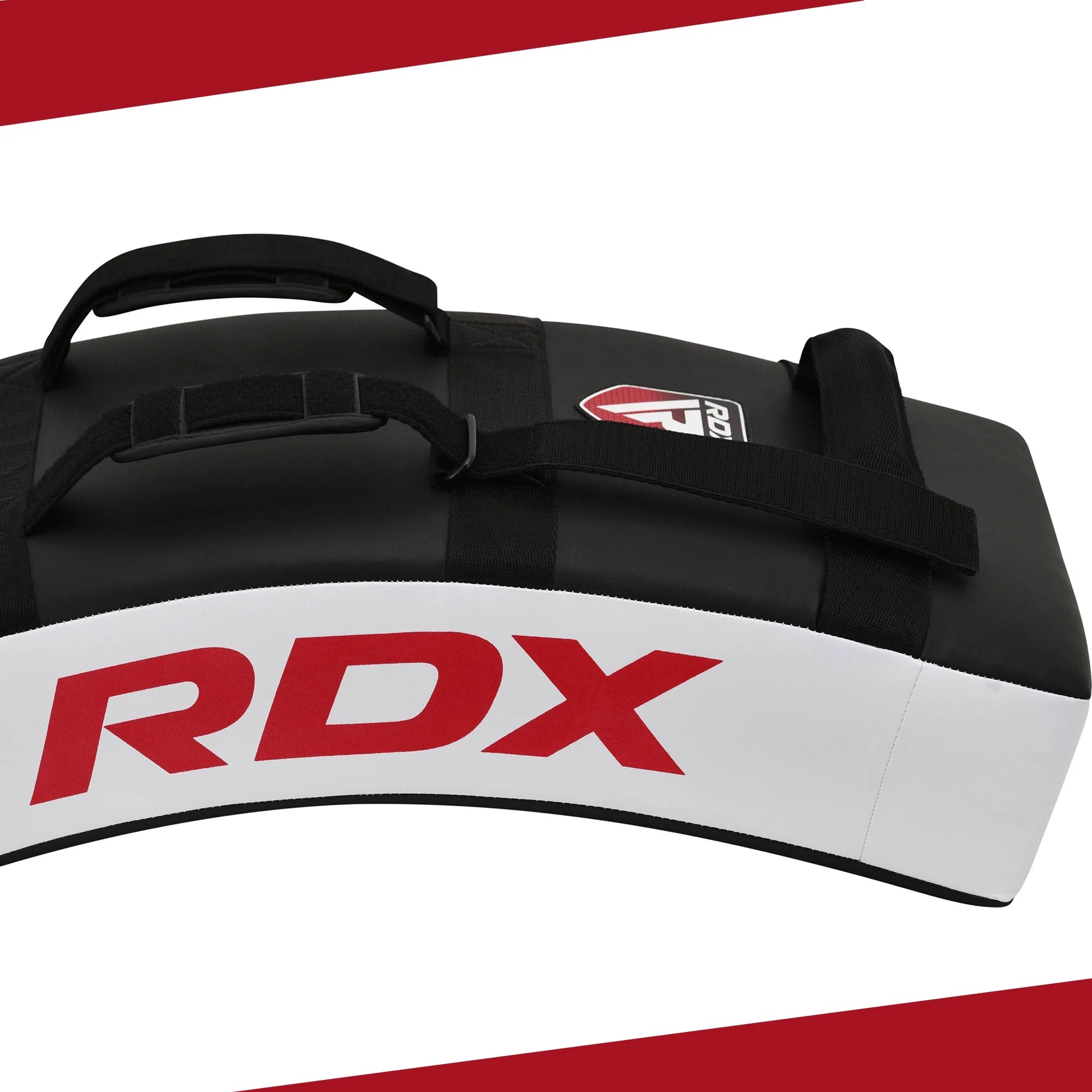 White Strike Shield for Kickboxing and Muay Thai Boxing P2558