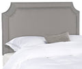Grey Nailhead Full Headboard A21384