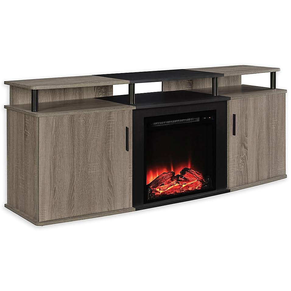 Electric Fireplace TV Console - Grey K811208