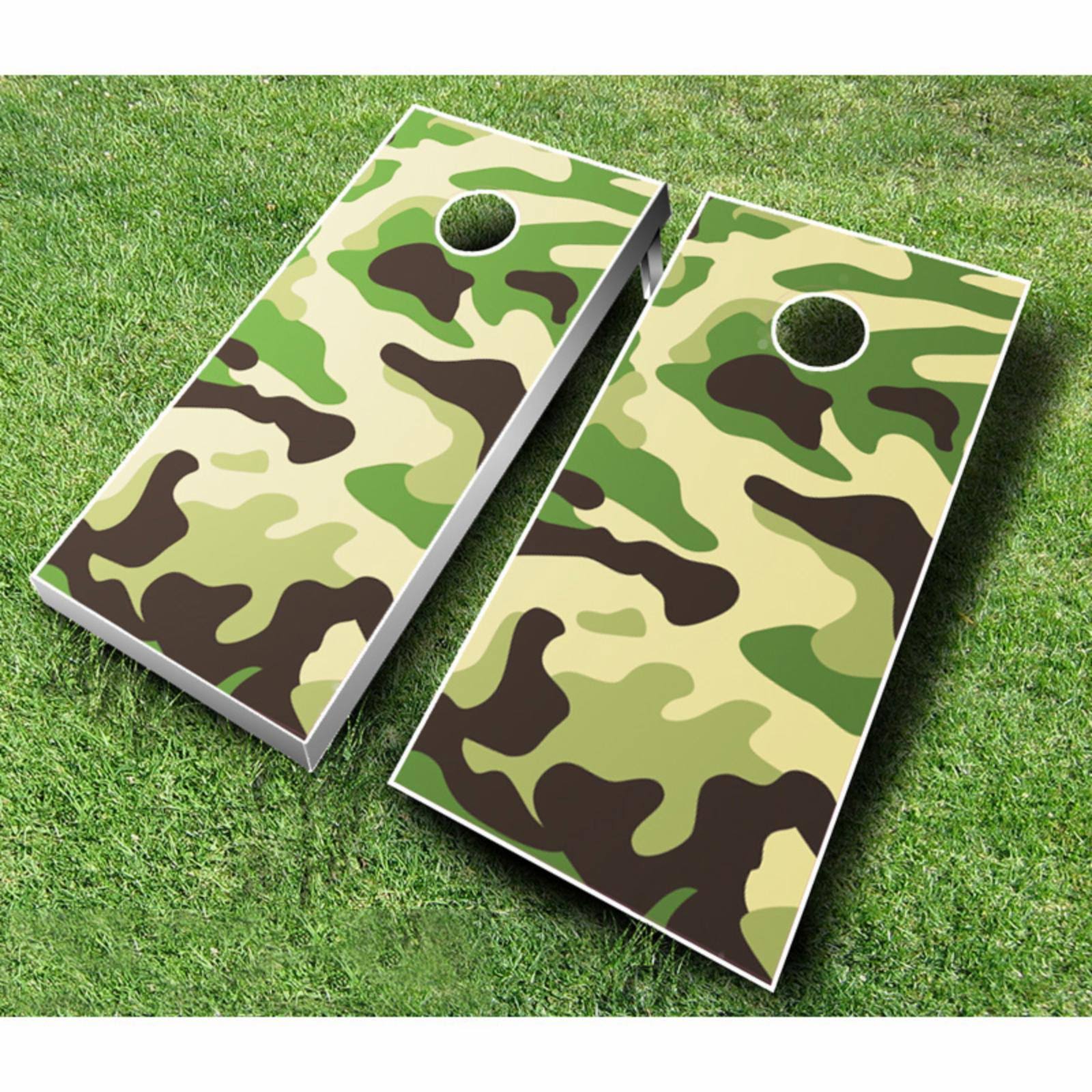 Turquoise Yellow Cornhole Set T554785