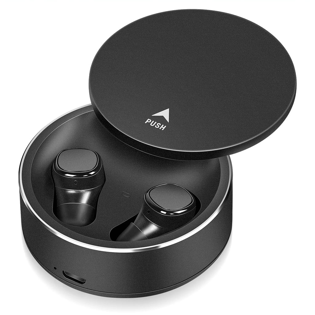 True Wireless Earbuds IPX5 Waterproof with Mic - Black X971838