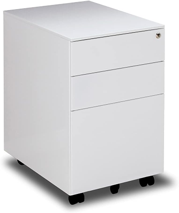 3 Drawer Metal Lateral File Cabinet with Lock H934