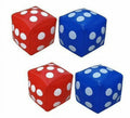 Jumbo Dice Inflatable Pack of 4, 12inch L54137