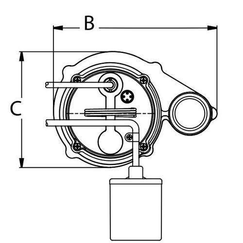 230V Effluent Pump R777