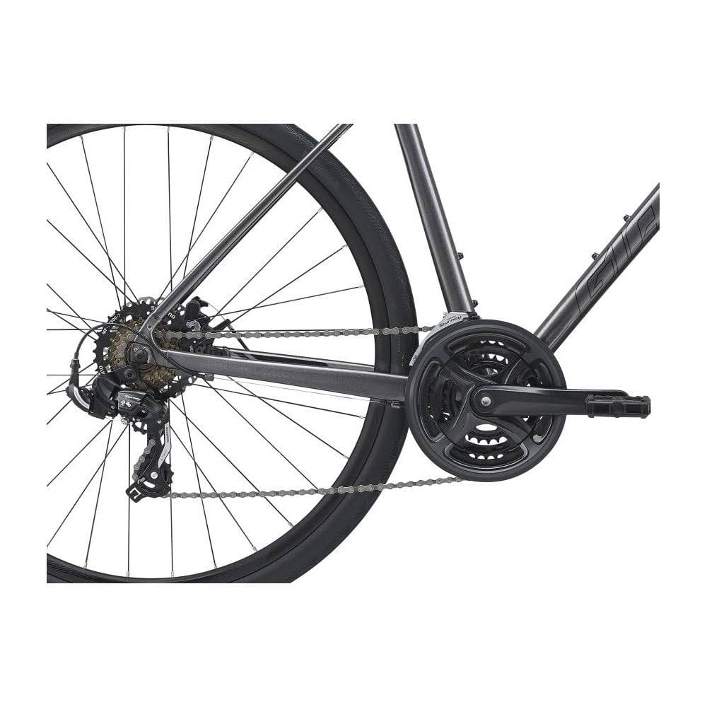 Metallic Black XL Hybrid Bike U404602