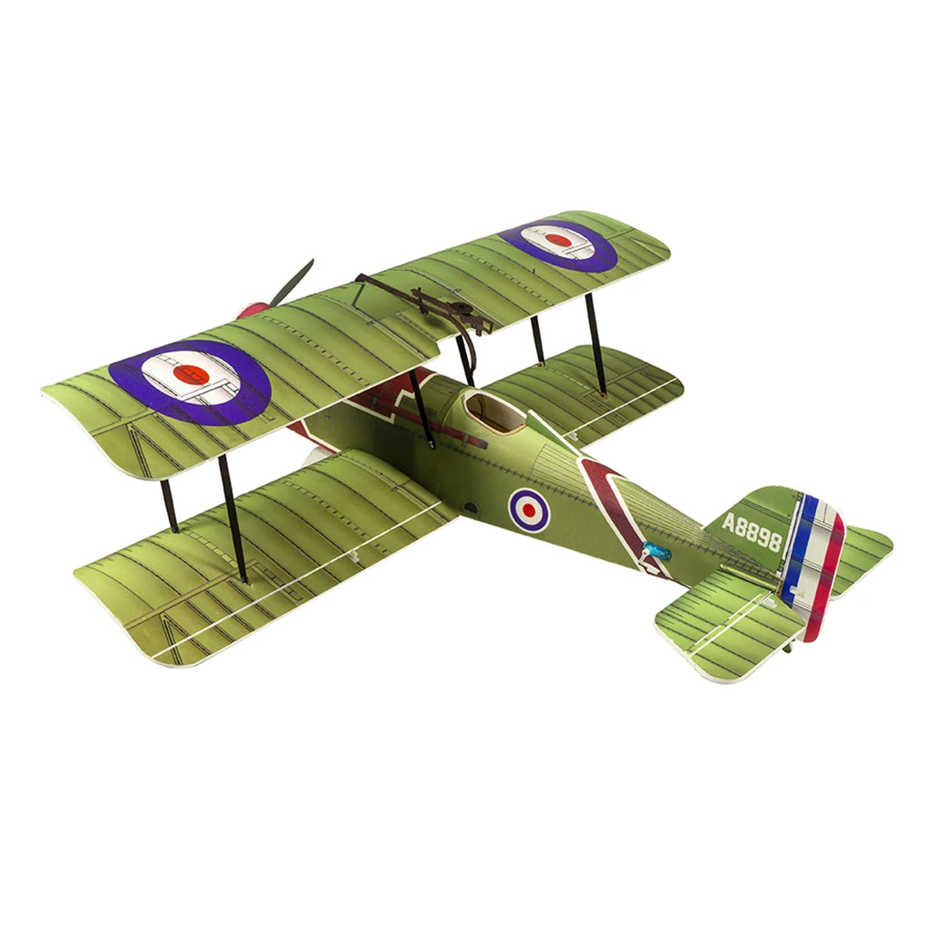 800mm Wingspan Foam Remote Control Airplane Biplane Warbird KIT S7615