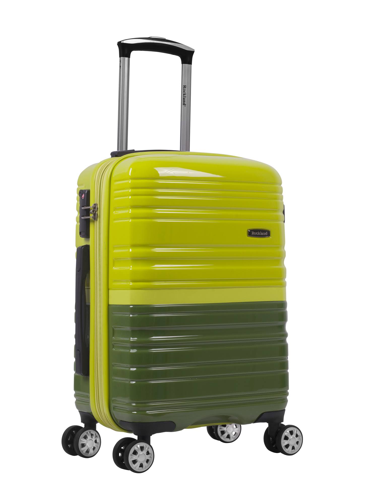 Green Expandable Polycarbonate Carry-On O68147