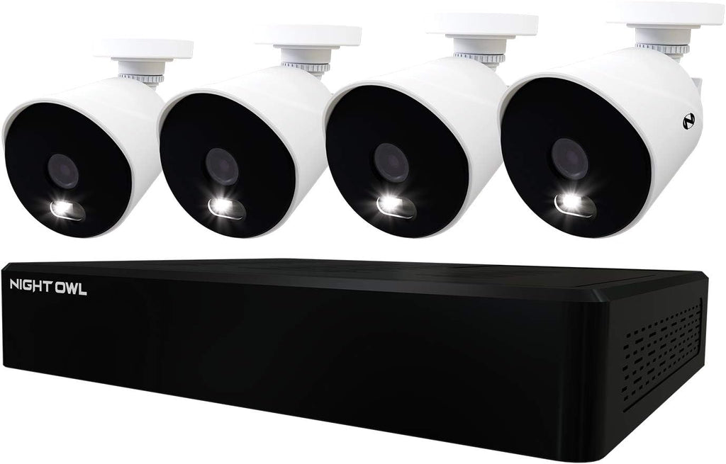 6 Wired 4K Ultra HD Indoor/Outdoor Security Camera System with 2TB Hard Drive V923