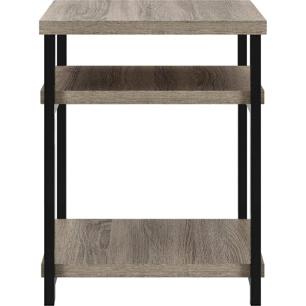 Weathered Oak End Table S1479