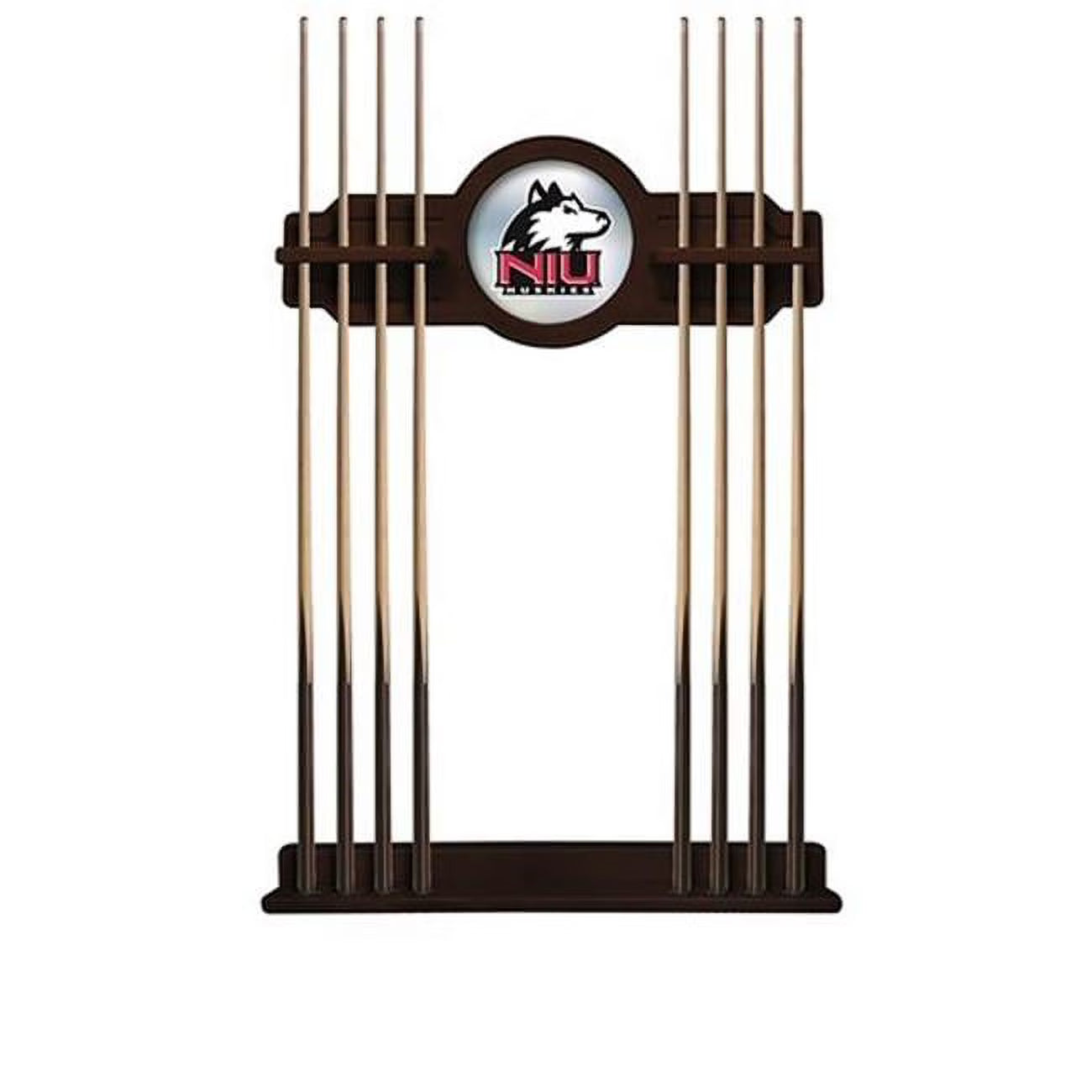 Solid Wood Cue Rack with English Tudor Finish N714