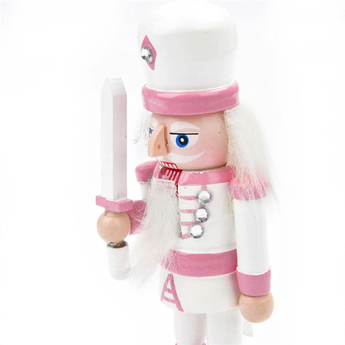 Pink Nutcracker Soldier Figurine Doll Ornament H1451