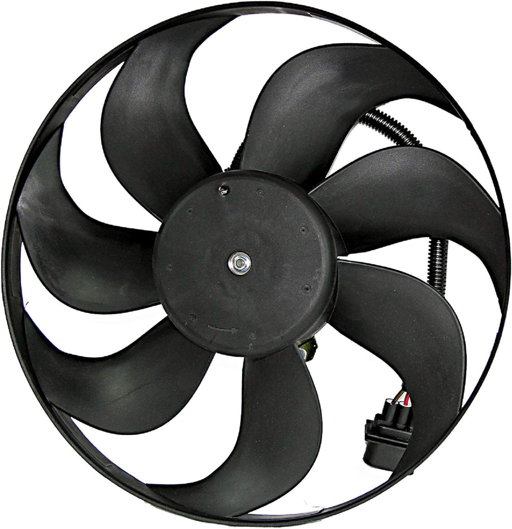 Left Driver Side Radiator Cooling Fan Pack of 2 A7352