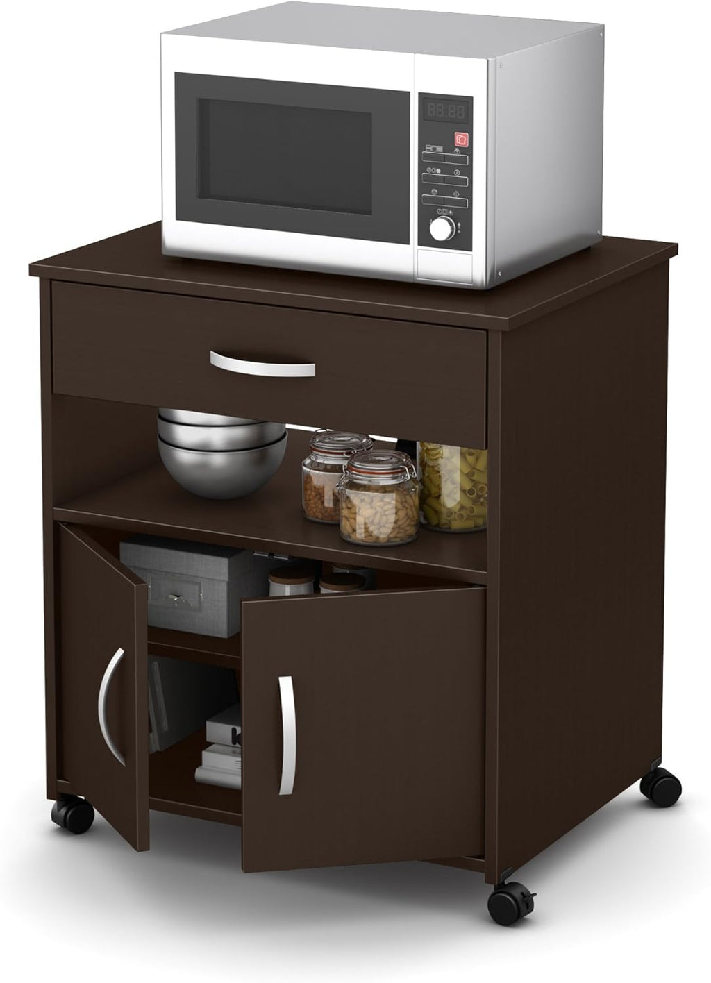 Microwave Cart on Wheels K113188