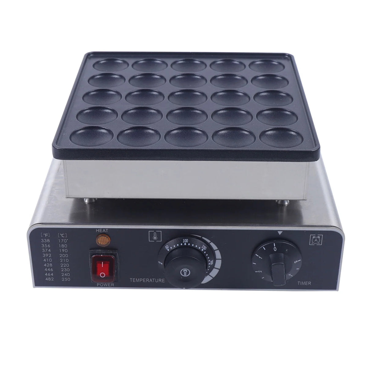 25 Holes Electric Nonstick Pancake Maker Machine L575