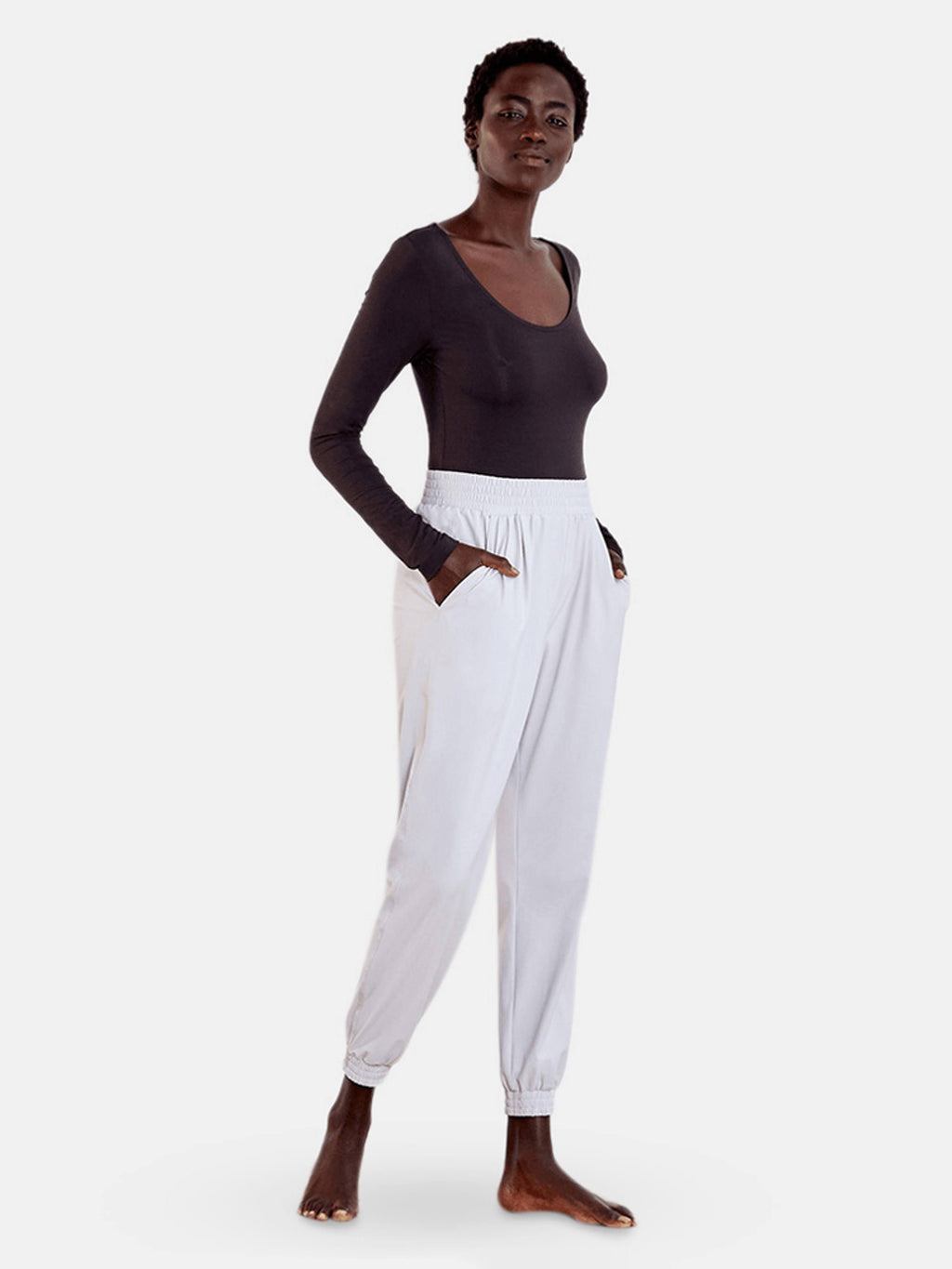 White Pack It Up Pant T8117