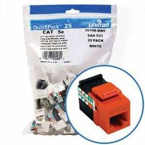 Cat 5e QuickPort Connector 25-Pack U279
