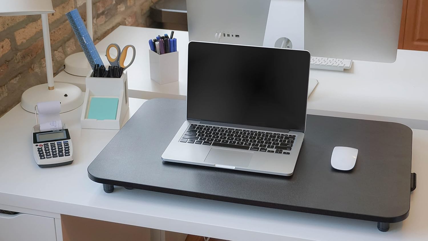 Adjustable Standing Desk, 29”x18.5, Black X8230