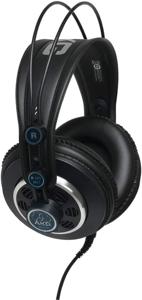 Semi-Open Stereo Headphones with Headphone Holder & Extension Cable Bundle I46552