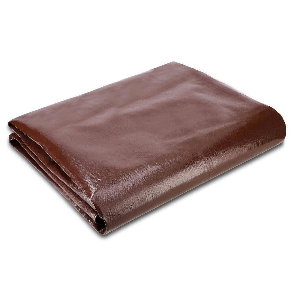 Heavy Duty Poly Tarp Brown 20’ x 30’ X8157