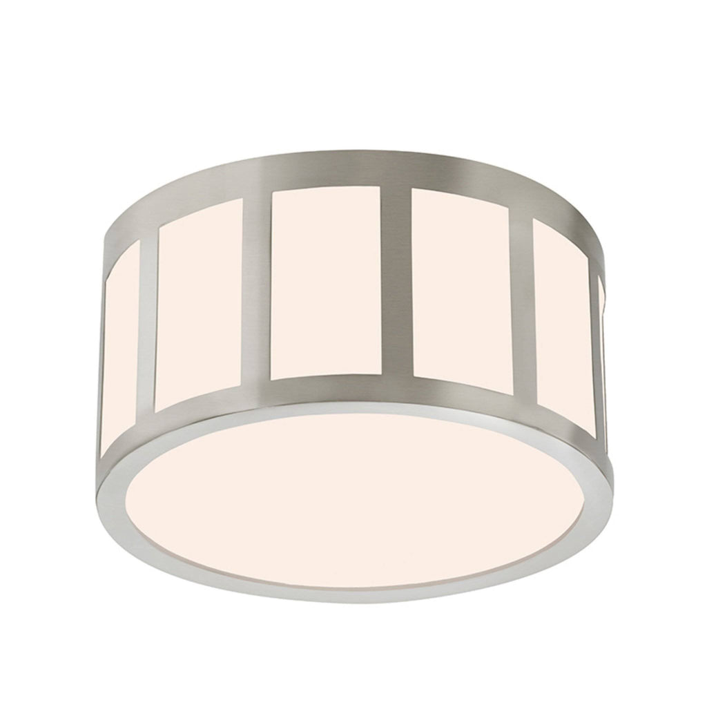 Satin Nickel LED Round Surface Mount Y776