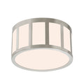 Satin Nickel LED Round Surface Mount Y776