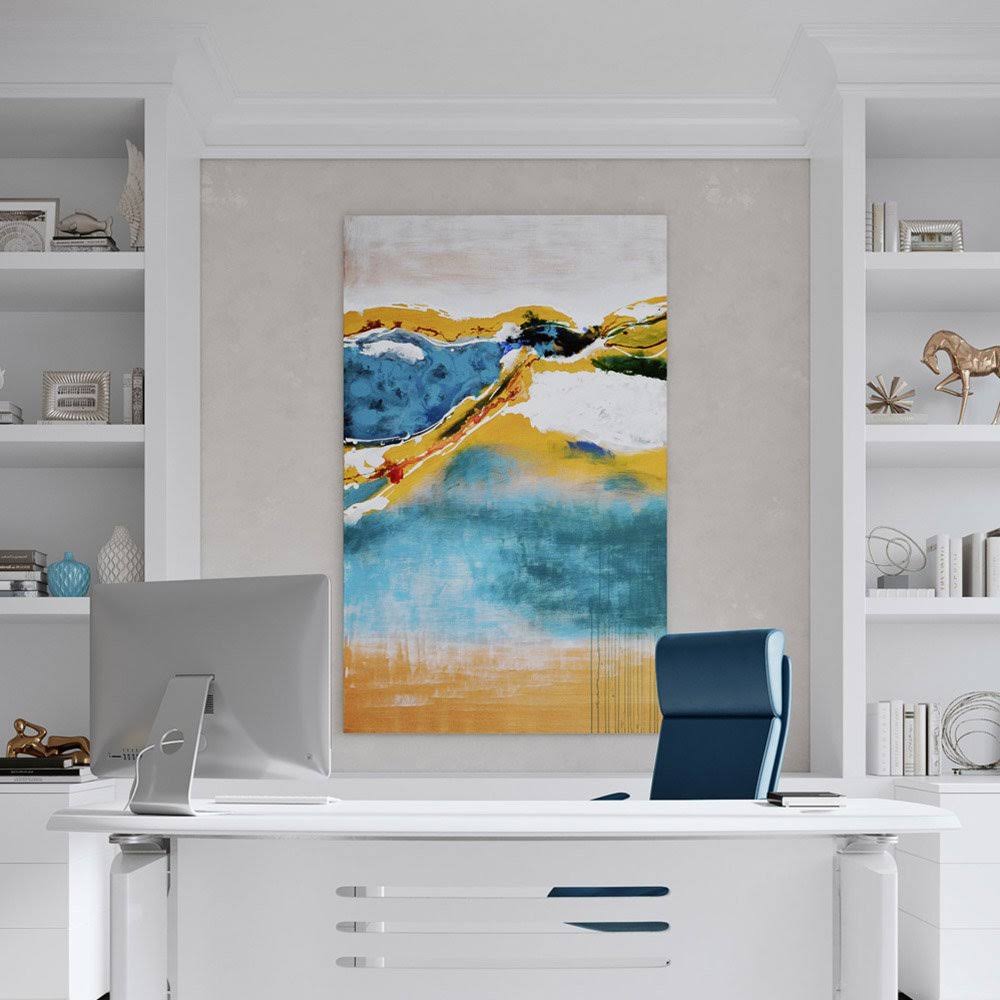 Modern Hand Painted Canvas Abstract Art J668896