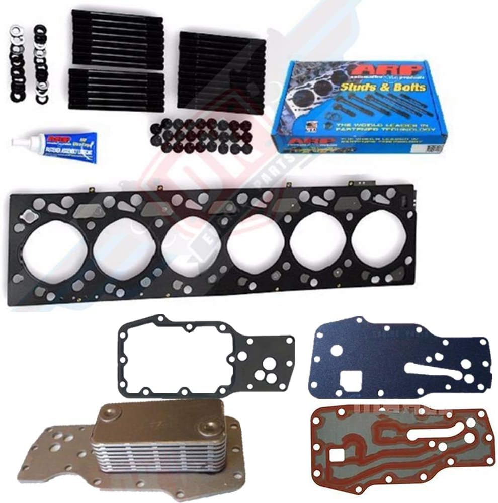 Head Gasket with ARP Head Stud Kit Oil Cooler X187