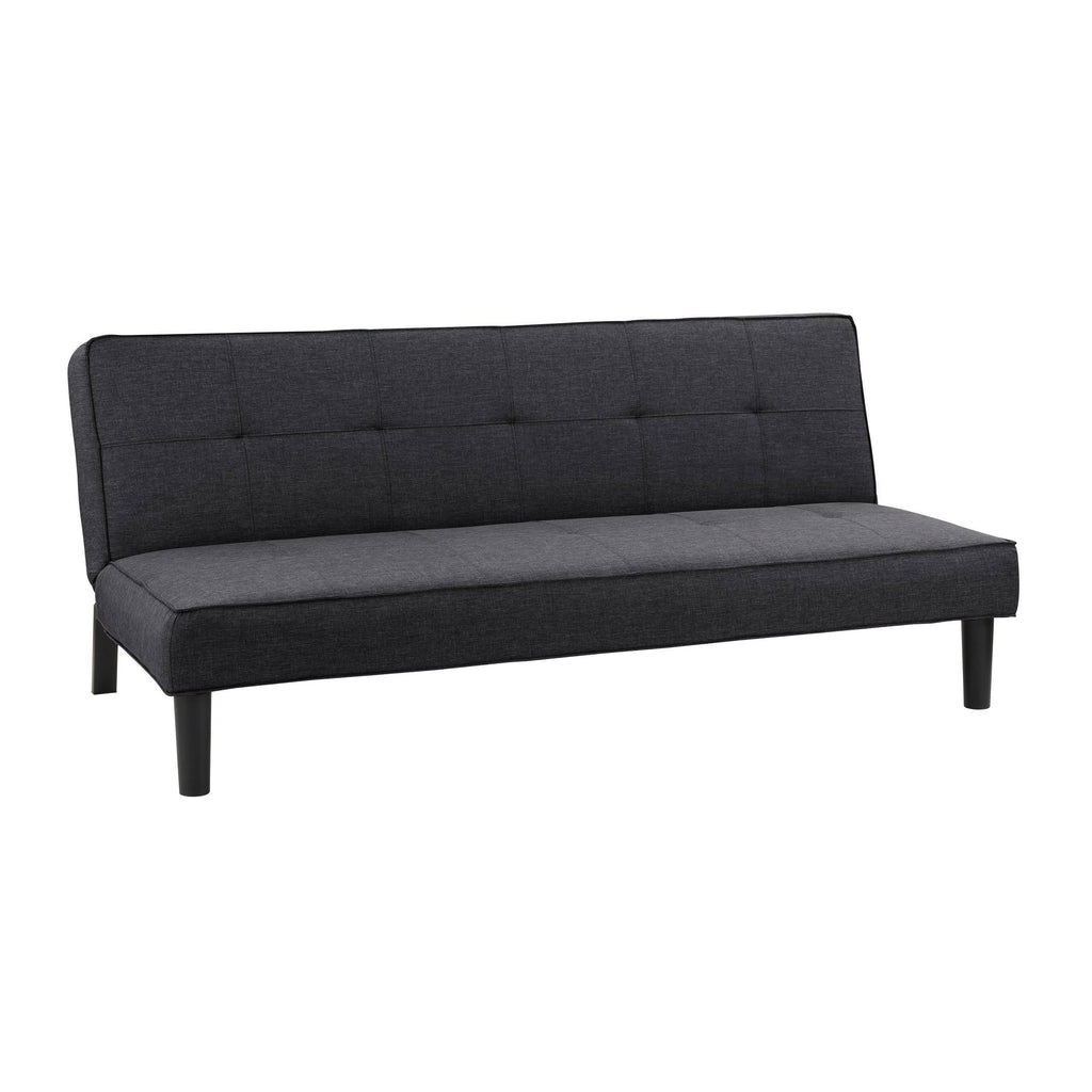 Dark Gray Convertible Futon Sofa Bed D952447