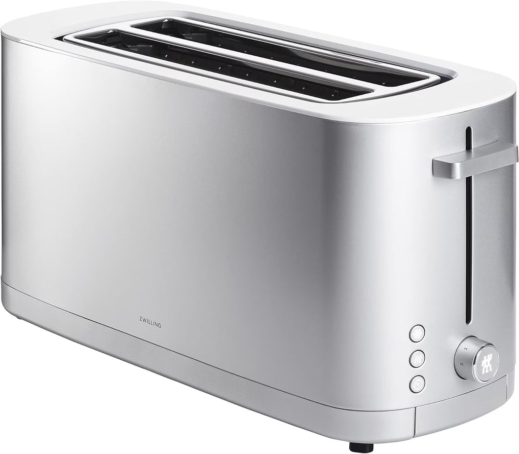 Silver 4 Slice Toaster with Extra Wide Slots L998095