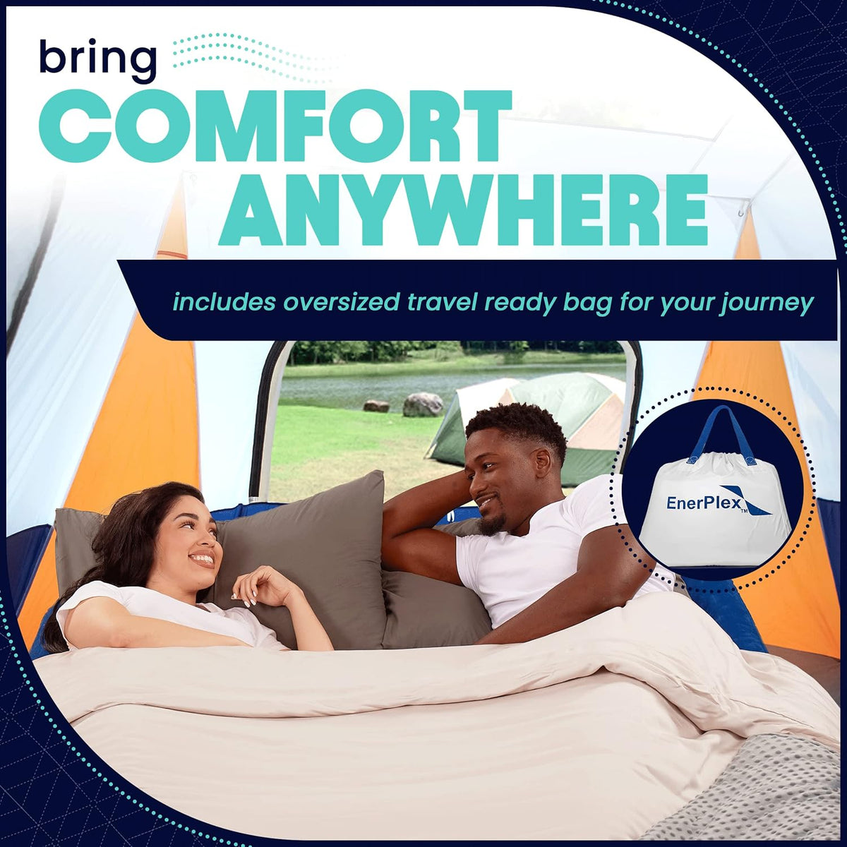 Twin Air Mattress with Built-in Dual Pump Q432228