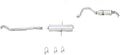 Exhaust System Muffler Tail Pipe for Dodge Caravan 2.4L M65373