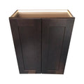 27x36x12 in. Shaker Double Door Wall Cabinet with 2 Adjustable Shelves in Espresso U386