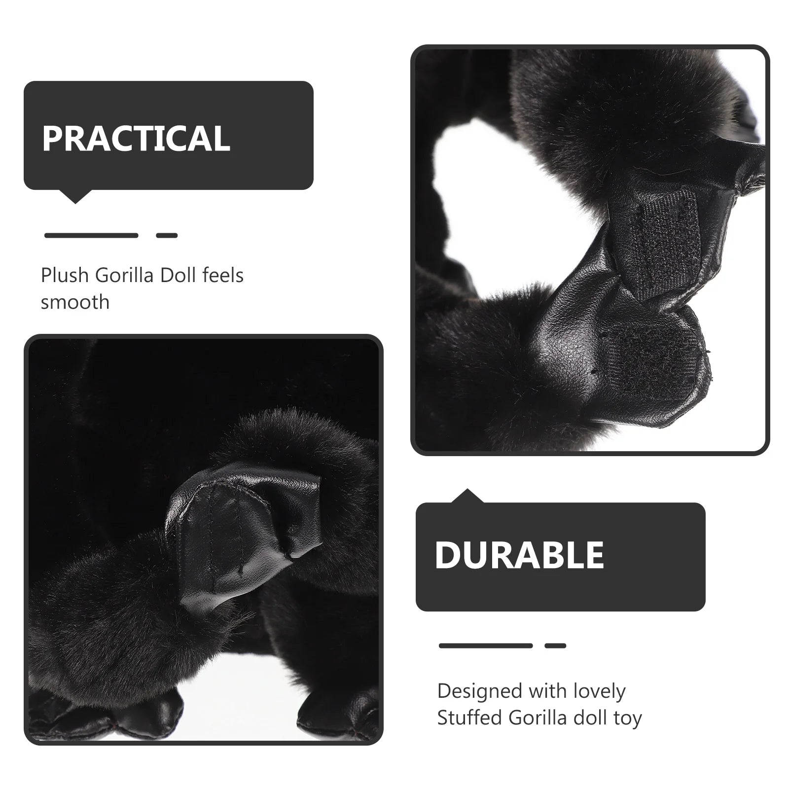 Large Plush Gorilla Toy L825