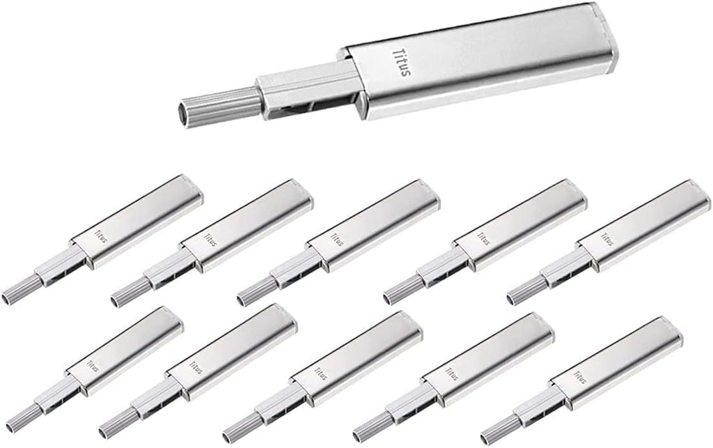 Push Latches for Cabinet Door, Push to Open Door Latch (10 Pack) I4172