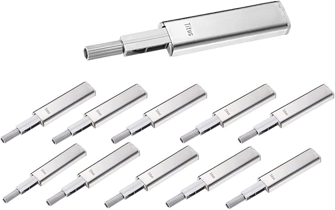 Push Latches for Cabinet Door, Push to Open Door Latch (10 Pack) I4172