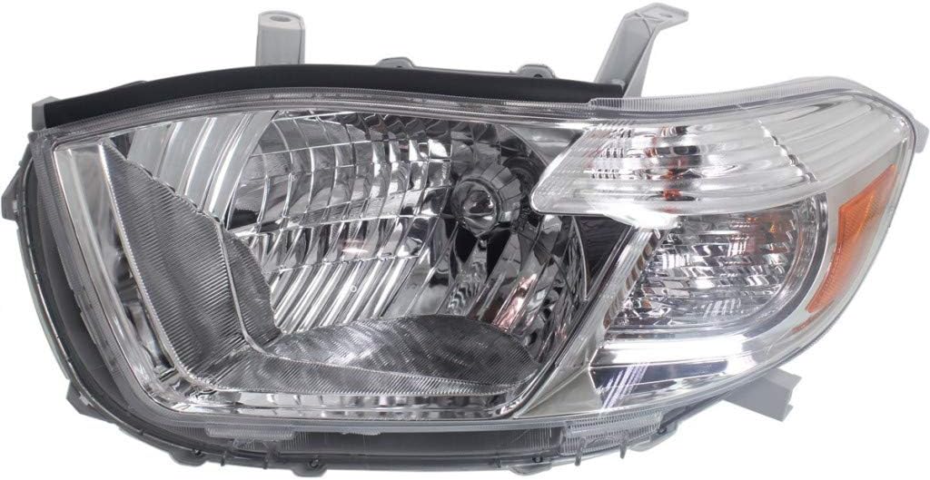 Passenger Side Headlight Assembly E66040