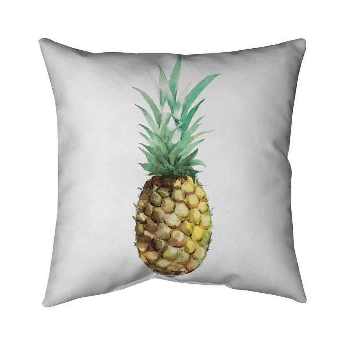 16 x 16 in. Watercolor Pineapple Pillow Cover P86854