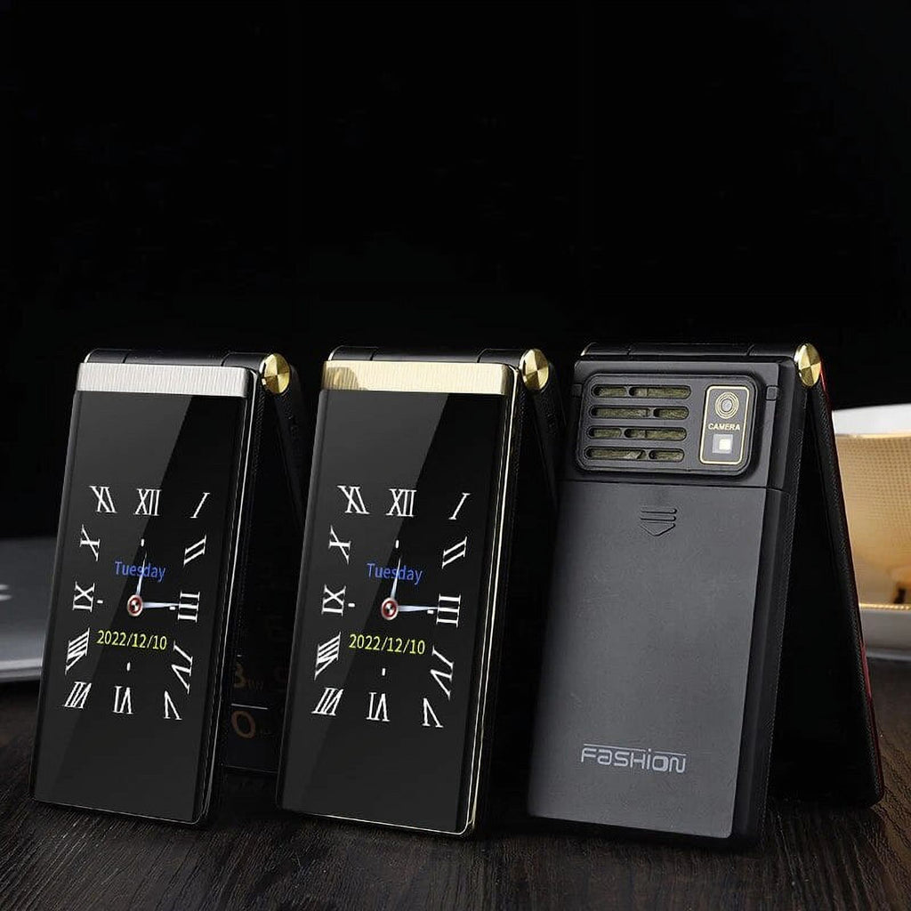 4G Flip Mobile CellPhone with Big Keyboard U73891